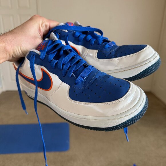 Nike Air Force 1 Low "Knicks", size M 10 - Picture 1 of 6